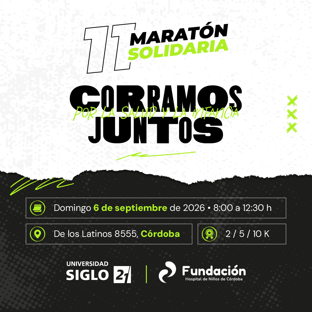 11° MARATON SOLIDARIA SIGLO 21 (Aportes de Empresas) 