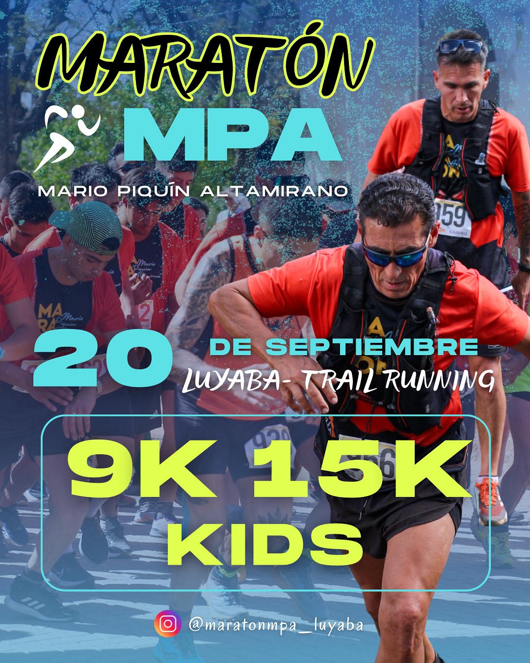 MARATON MPA, LUYABA TRAIL RUNNING. 