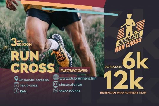 SINSACATE RUN CROSS 