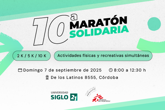 10° MARATON SOLIDARIA SIGLO 21